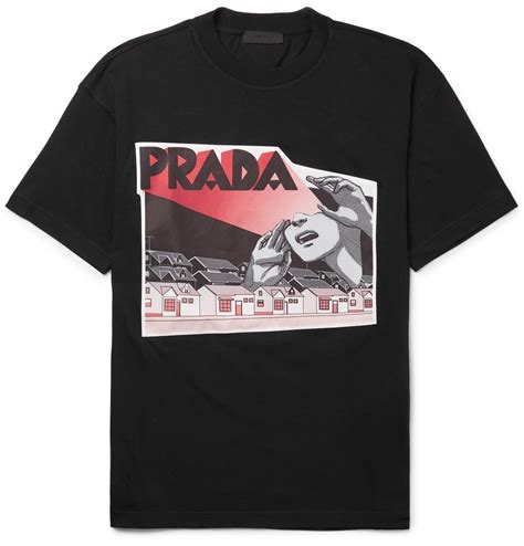 Upgrade Your Style with Prada's Graphic Tees - Shop Now